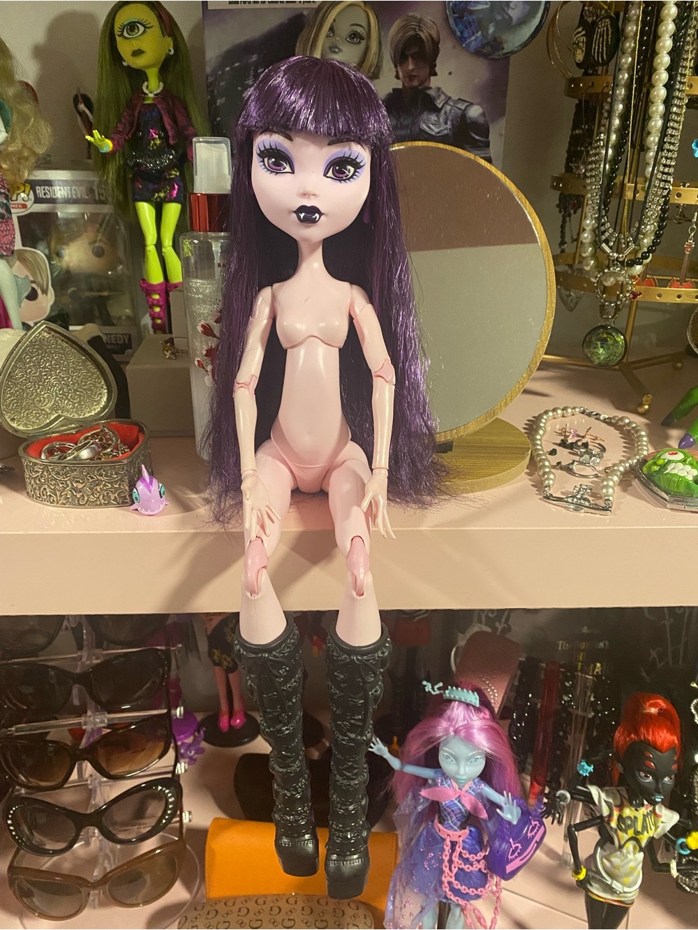 Frightfully tall 17in Elisabat Monster High Doll